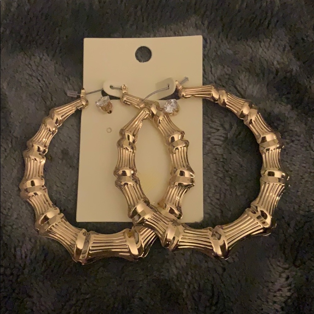 Waffle Hoop Earrings!